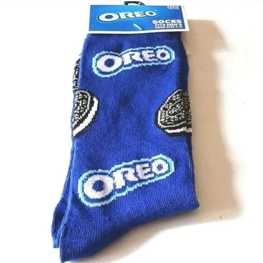 Novelty Crew Socks Cookies and Twinkies‎ Mens Size 6-12